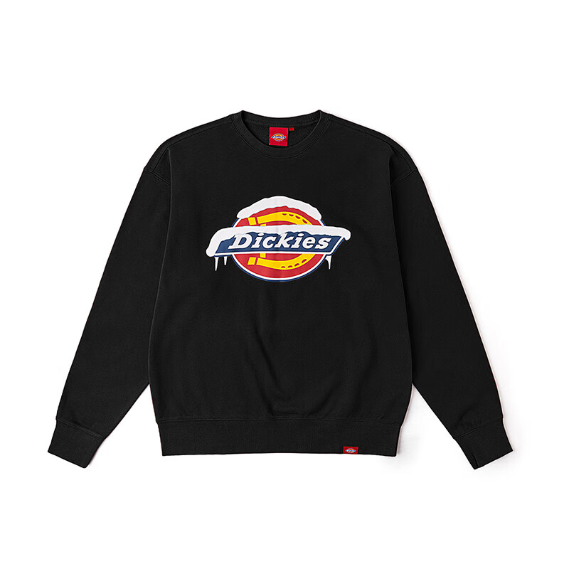 Dickies 帝客 男女同款圆领卫衣 DK0A884C 黑色 L 169元