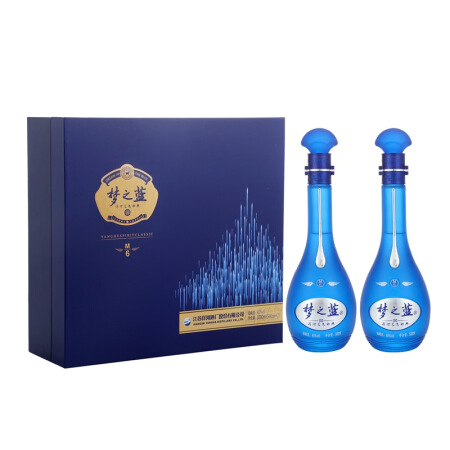 洋河 梦之蓝M6系列 45度 500mL 2瓶 礼盒装 895元（需用券）