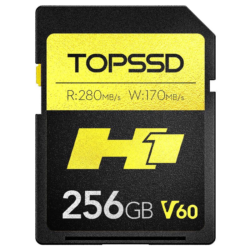 TOPSSD 天硕 SD280M256GBH1 SD存储卡 256GB 495.51元