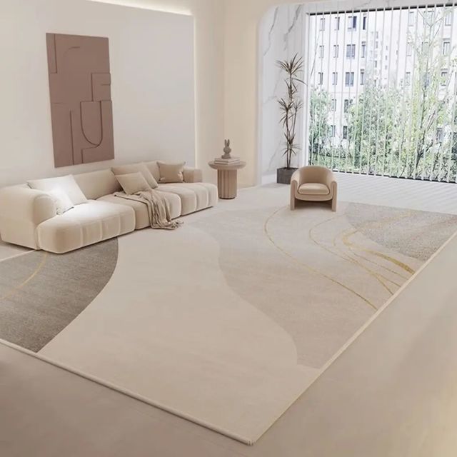 PLUS会员：BUDISI 布迪思 时代广场 客厅地毯 140*200cm 39.26元（需用券）