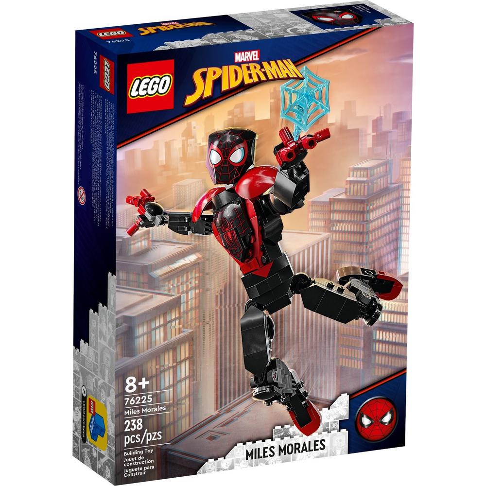 88VIP：LEGO 乐高 SpiderMan蜘蛛侠系列 76225 迈尔斯·莫拉莱斯 拼砌人偶 127.05元（