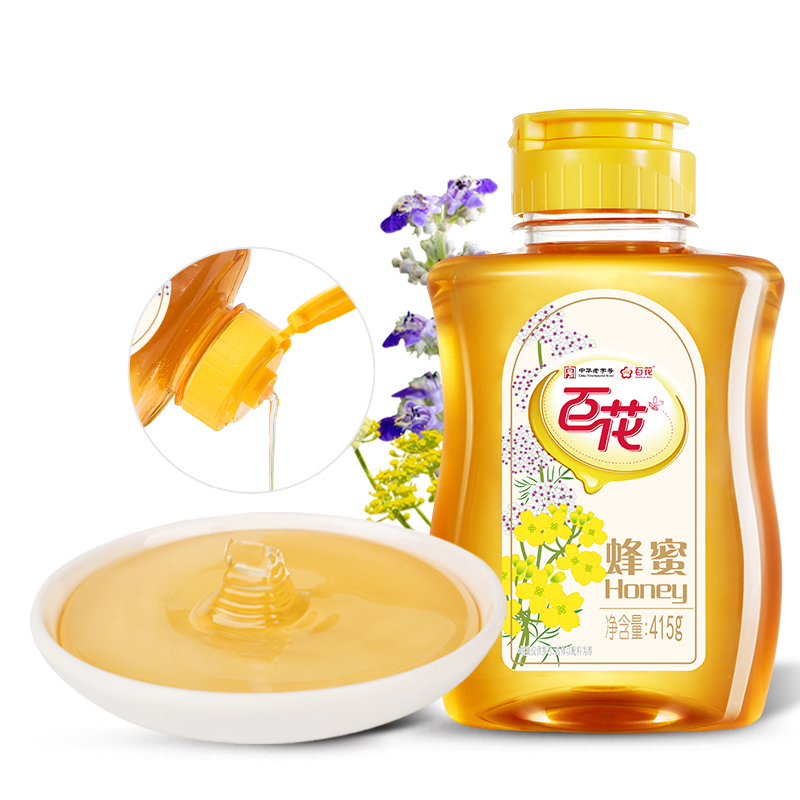 百花 中华百花牌蜂蜜415g/瓶 75.91元