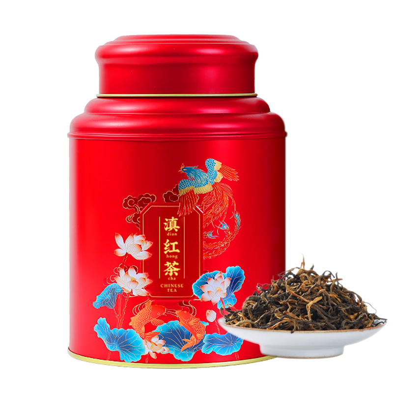 末笙 云南凤庆正宗滇红茶金丝蜜香罐装 250g 41元（需买2件，需用券）