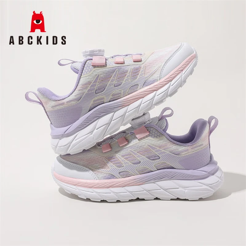 ABCKIDS ABC KIDS儿童休闲跑步鞋 粉紫 87.2元
