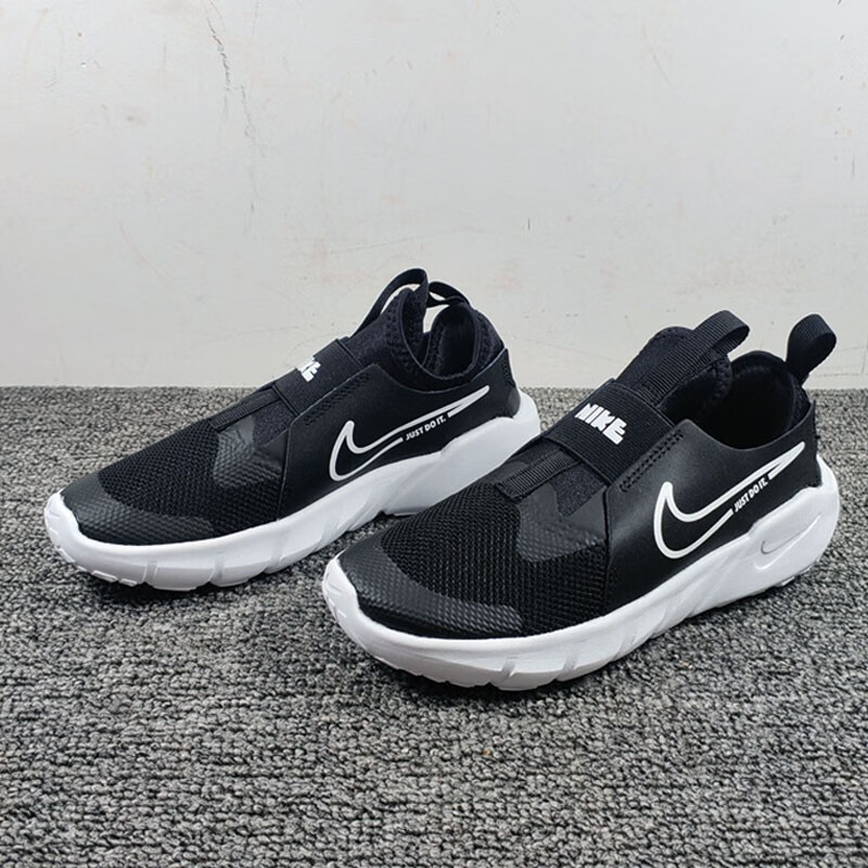 NIKE 耐克 女鞋秋冬季新款运动鞋FLEX RUNNER 2网面大童跑步鞋一脚蹬休闲鞋 DJ603