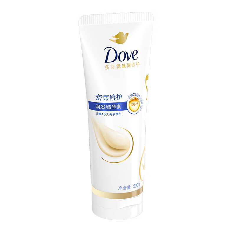 Dove 多芬 密集修护润发乳200g 发膜护发素女染烫受损头发 9.92元（需用券）