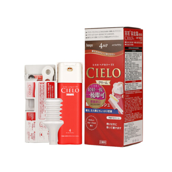 移动端、京东百亿补贴：CIELO 宣若 染发霜 80g （枫棕色 4MP） 81元