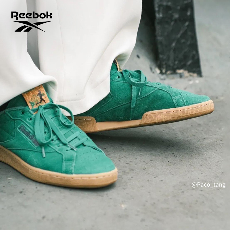 有券的上：Reebok 锐步 官方23春Club C Grounds复古休闲板鞋GV6954 42.5 GV6954 182.93元