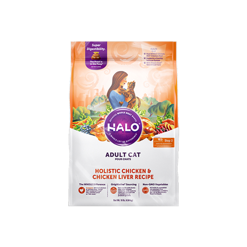 自然光环 HALO 猫粮健美全价进口营养蓝猫布偶幼猫专用成猫 312.55元