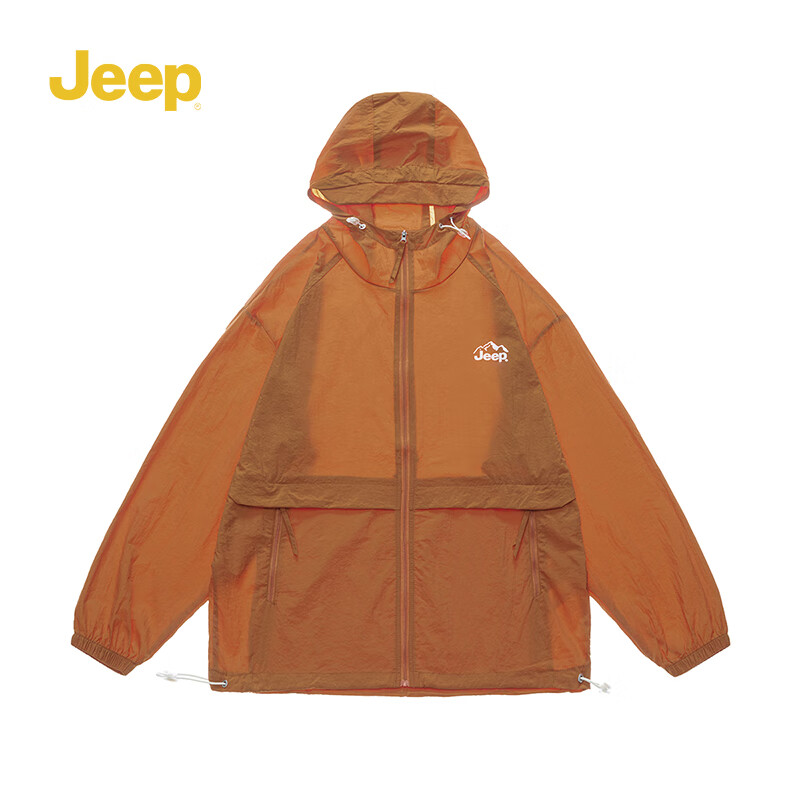 Jeep 吉普 男士夏季薄款防晒衣upf50+ 123元（需用券）