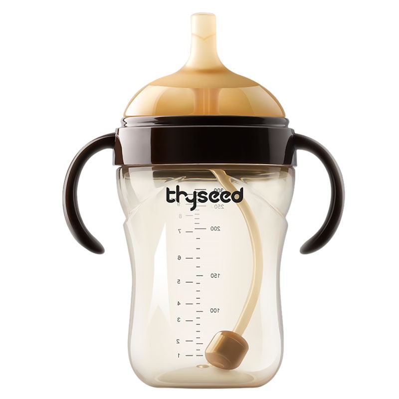 thyseed 世喜 儿童吸管杯 300ml 棕色 135.26元（需用券）