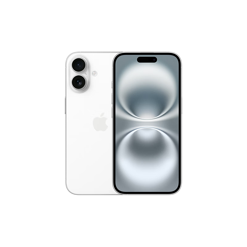 Apple 苹果 iPhone 16 手机 双卡双待 白色 128G 4173.51元