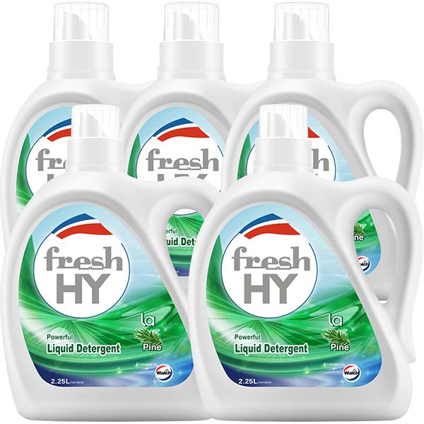 PLUS会员、移动端、京东百亿补贴：威露士 清可新洗衣液 2.25L*2瓶+1L*3瓶 松木