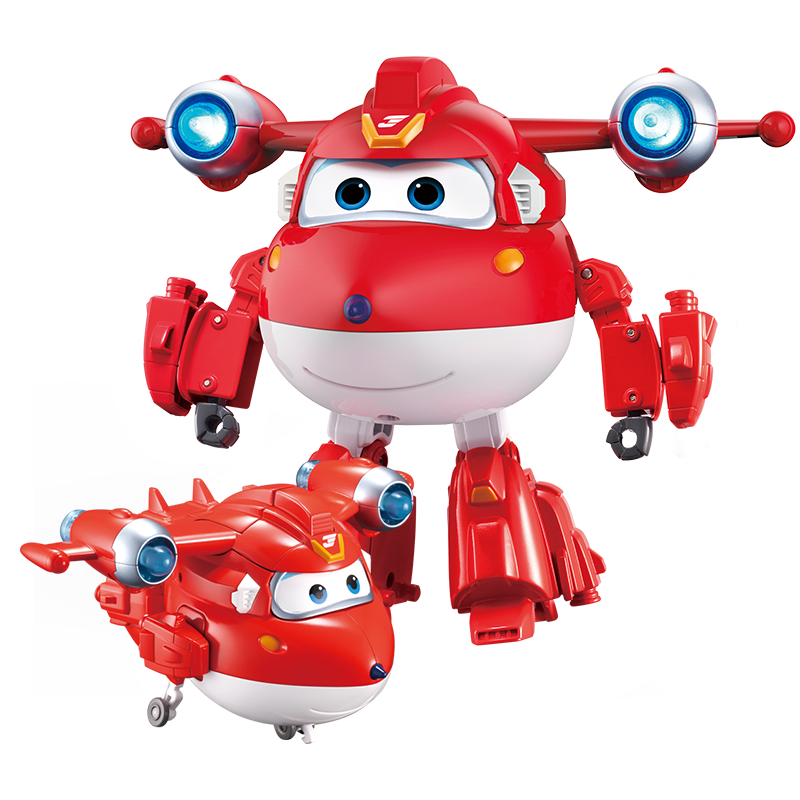 再降价、PLUS会员：奥迪双钻 超级飞侠儿童玩具大变形机器人超级装备乐迪 5