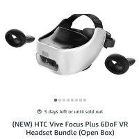 HTC Vive Focus Plus 6DoF VR 套装 开箱版 指导价$629, 二手只要$74