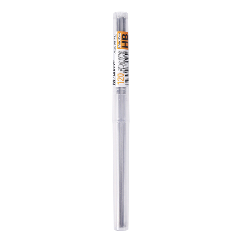 M&G 晨光 ASL22601 自动铅笔铅芯 黑色 HB 0.5mm 20根装 2元