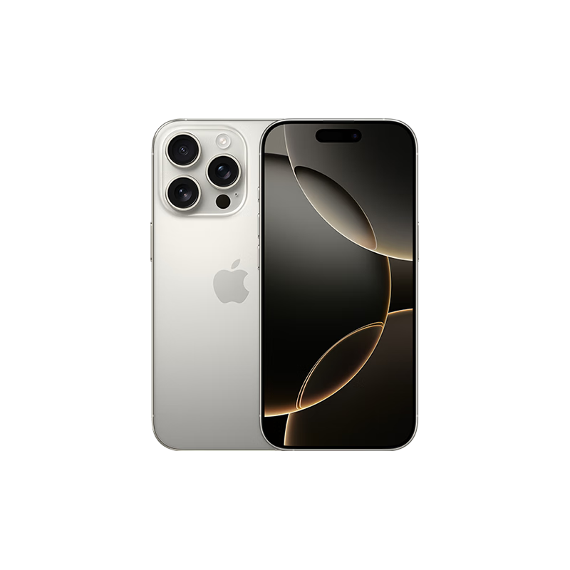 Apple/苹果 iPhone 16 Pro 手机 双卡双待 原色钛金属 256GB 7657.51元