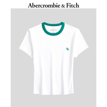 Abercrombie & Fitch 小麋鹿基本款短款T恤 KI139-4415 ￥175.13