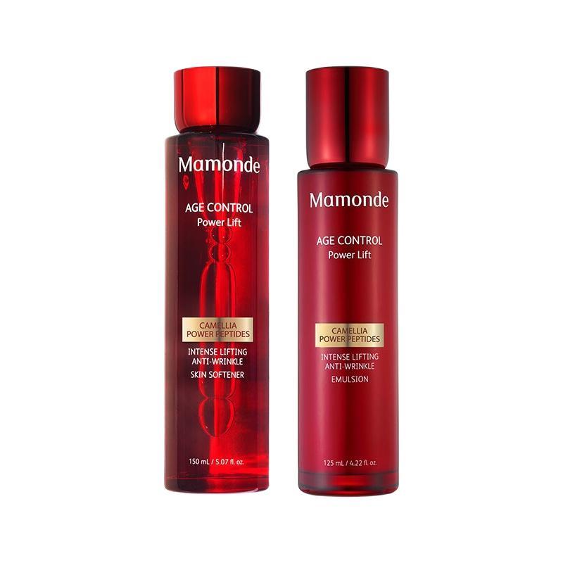 Mamonde 梦妆 山茶水乳套装水150ml+乳125ml 补水保湿护肤品生日礼盒 316元