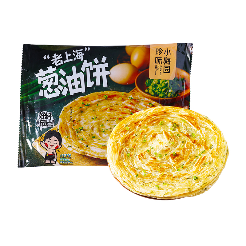 珍味小梅园 老上海葱油饼 2kg 20片 30.5元