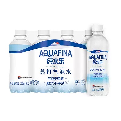 88vip、百事可乐纯水乐苏打水330ml*12瓶 15.71元+1.19元金币