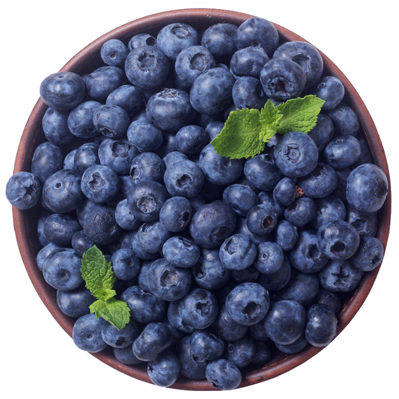 PLus会员立减，京丰味蓝莓水果 国产新鲜大蓝莓 时令水果蓝梅 整箱2斤装 中