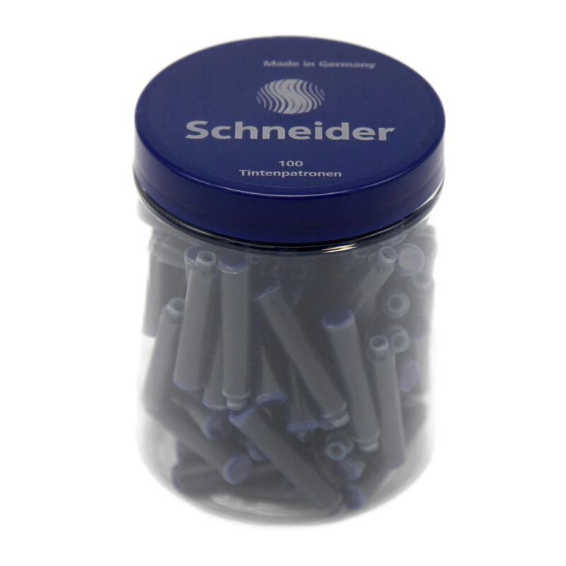 施耐德 6823 钢笔墨囊 蓝黑色 100支装 所有施耐德钢笔都可以用 46元（需用券