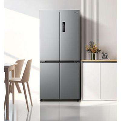 预售、PLUS会员：Midea 美的 60cm薄系列 MR-455WSPZE 对开门冰箱 455升 3323.4元包邮+
