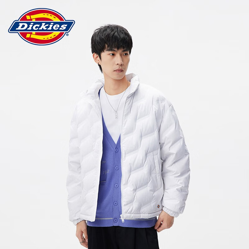 PLUS会员：dickies 压纹羽绒服 DK010916 197.13元包邮（需凑单，多重优惠）