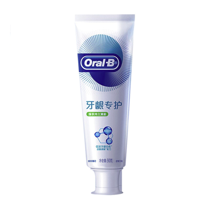 Oral-B 欧乐B 欧乐-B 牙龈专护牙膏 绿茶持久清新 90g 8.42元