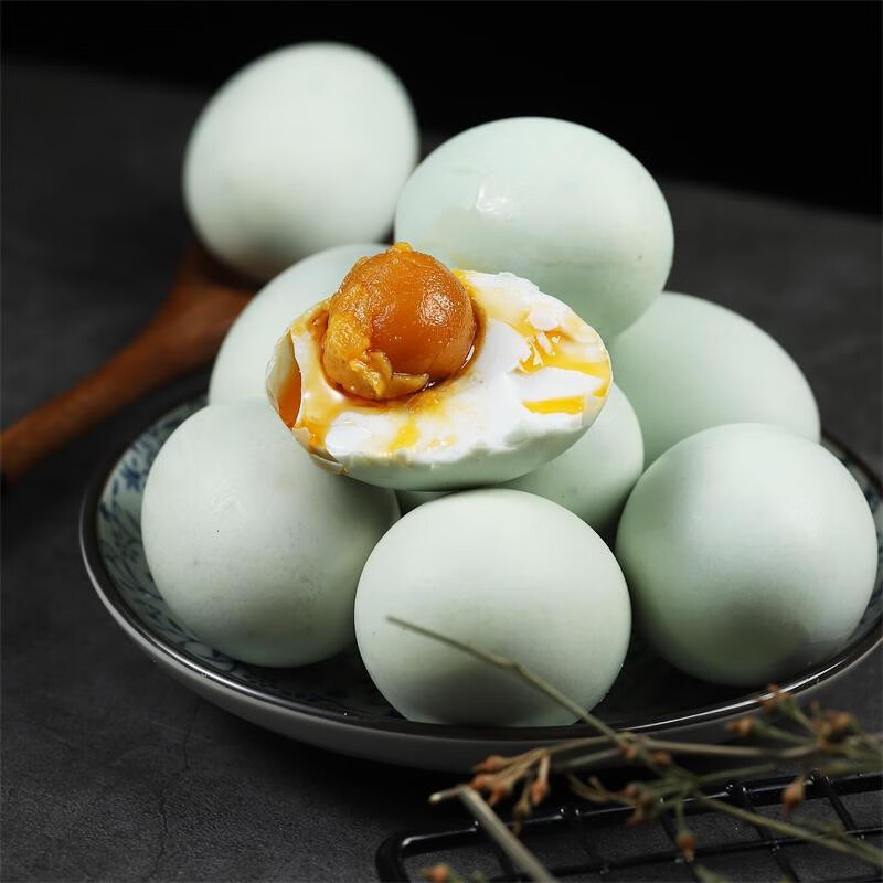 流油咸鸭蛋熟盐蛋起沙流油真空包装 10枚（单枚60g以上） 4.3元(需领券)