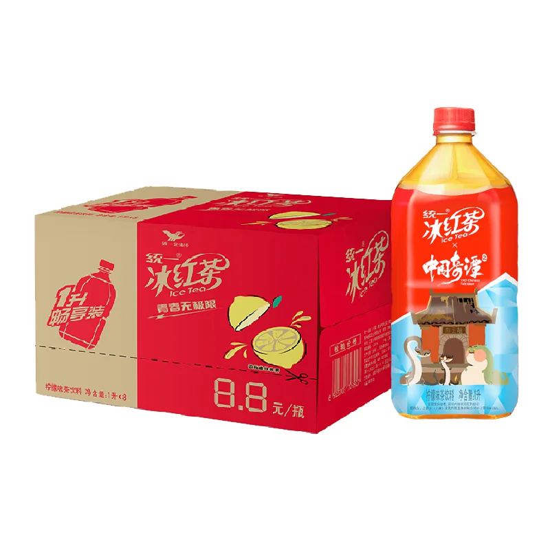 统一 冰红茶 柠檬味1L*8瓶 23.45元 - 线报酷