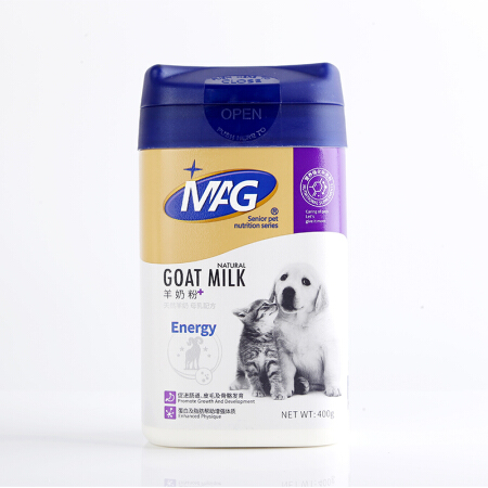 Myfoodie 麦富迪 MAG 羊奶粉400g幼犬专用狗狗羊奶粉非临期柯基比熊通用宠物狗