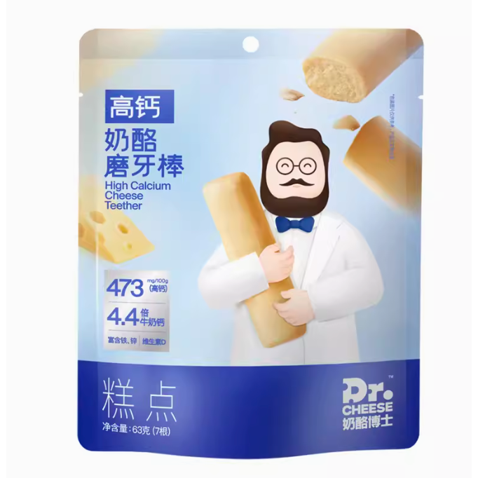 Dr.CHEESE 奶酪博士 高钙奶酪磨牙棒 3袋 19.9元包邮（需用券）