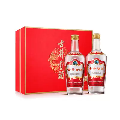 古井贡酒 白酒礼盒500mL*2瓶玻贡 129元（需领券）