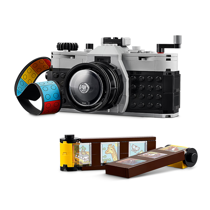 PLUS会员：LEGO 乐高 创意百变3合1系列 31147 复古相机 129.49元
