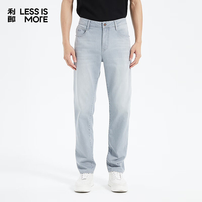 利郎 弹力轻薄 男士牛仔裤---券后106元