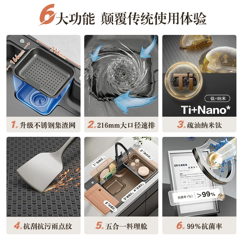 箭牌 水槽大单槽厨房304不锈钢日式洗碗洗菜盆台下盆0 500.69元 - 86线报
