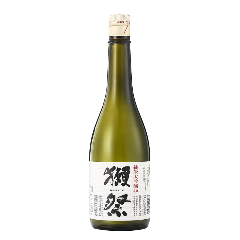 Plus:獭祭（Dassai）45四割五分 日本清酒 720ml 纯米大吟酿 165.3元