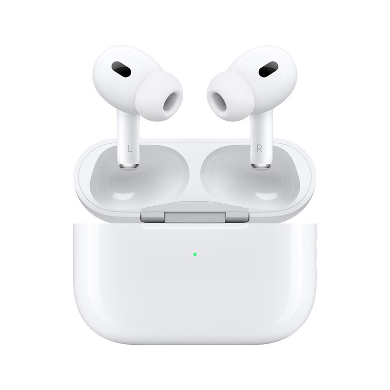 百亿补贴：Apple 苹果 AirPods Pro 2 入耳式降噪蓝牙耳机 白色 USB-C接口 1379元
