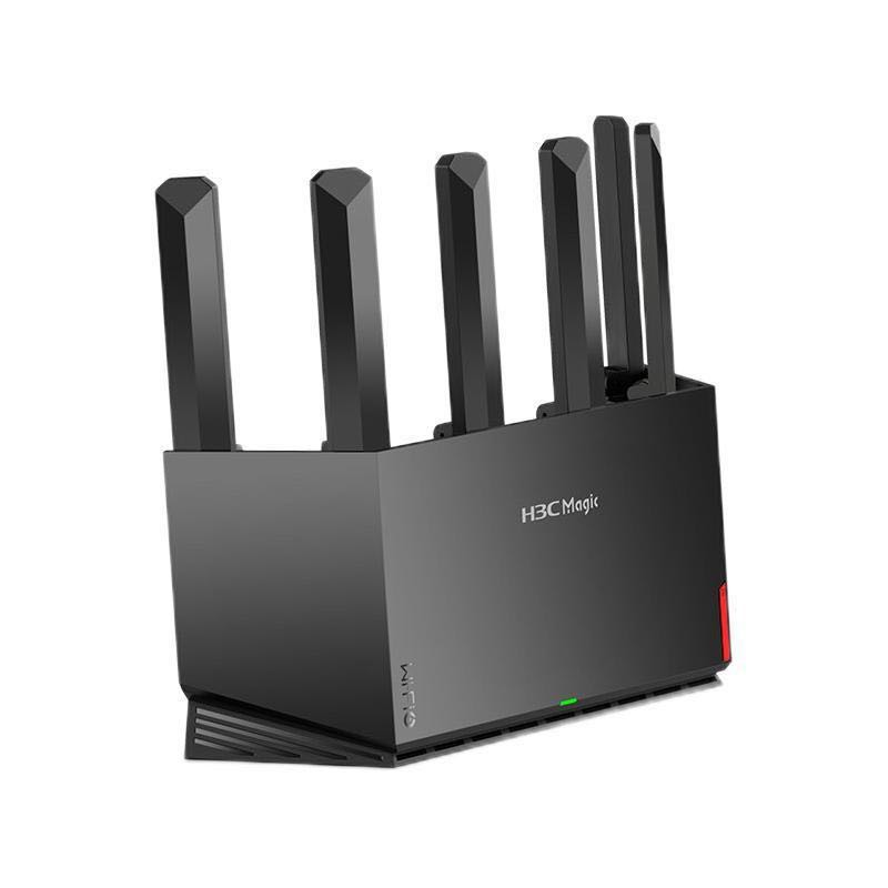 H3C 新华三 NX54 双频5400M 千兆Mesh家用无线路由器 Wi-Fi 6 单个装 黑色 199元（需