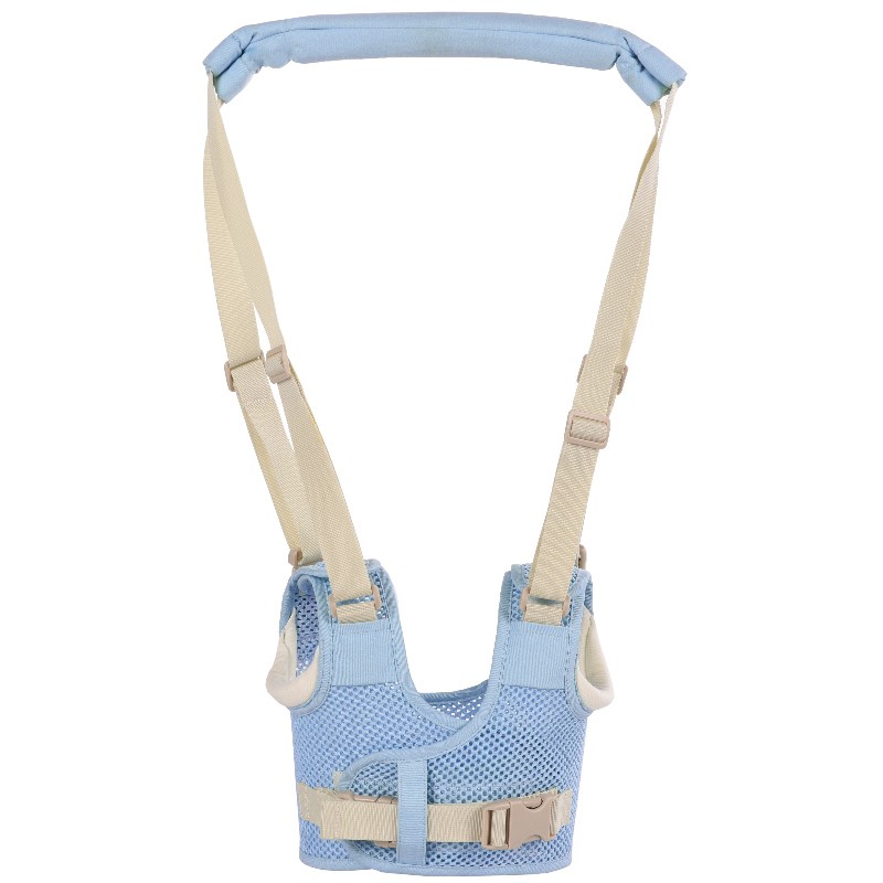 aardman 婴儿学步带婴幼儿学走路神器背带安全防勒学步带透气款A2033蓝色 43.2元