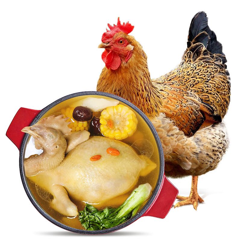 WENS 温氏 供港富硒老母鸡1.4kg 冷冻 农家走地鸡 月子汤散养500天以上 32.4元