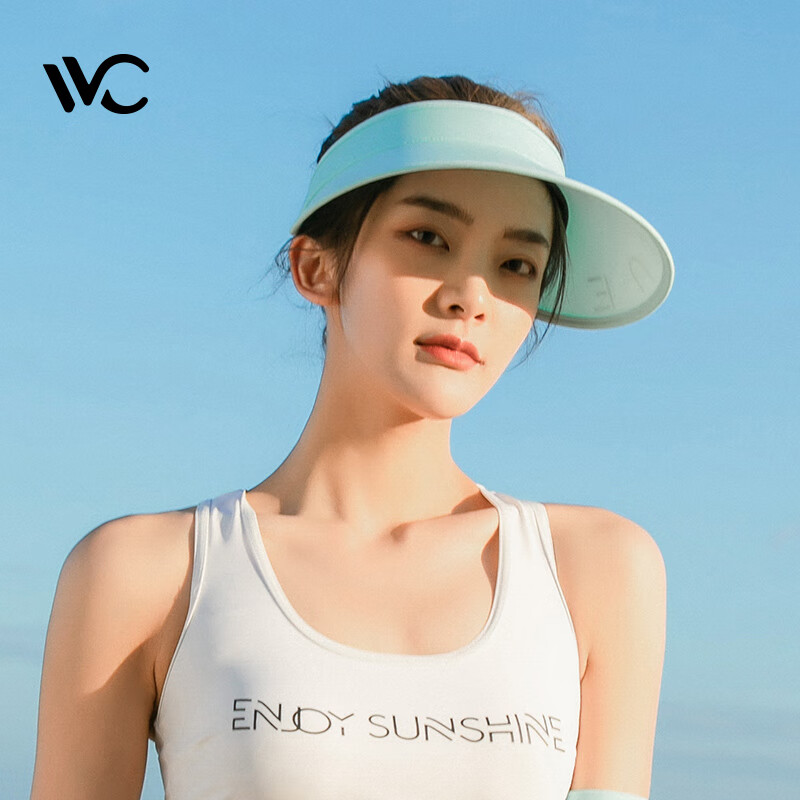 VVC 遮阳帽夏季男女户外骑行百搭太阳帽女神帽防紫外线防晒帽空顶帽子 VVC