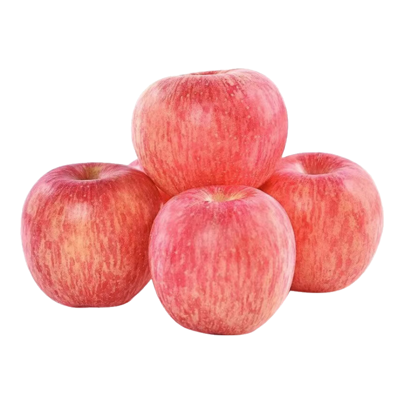 京喜加 昭通冰糖心苹果脆甜多汁 整箱2斤A+级中果 10.8元