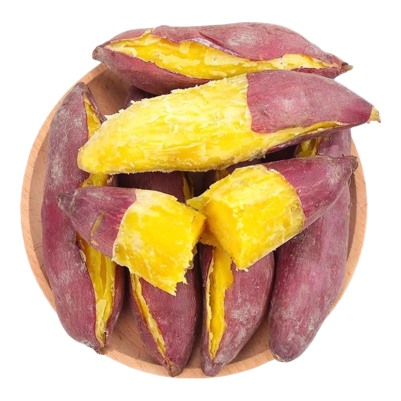 正宗沙地紫薯 小紫薯 宝宝辅食 烤红薯 地瓜 2斤装 1.99元包邮