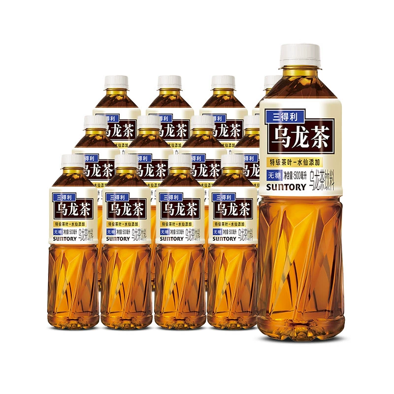 SUNTORY 三得利 无糖乌龙茶500ml*12瓶 ￥17.8