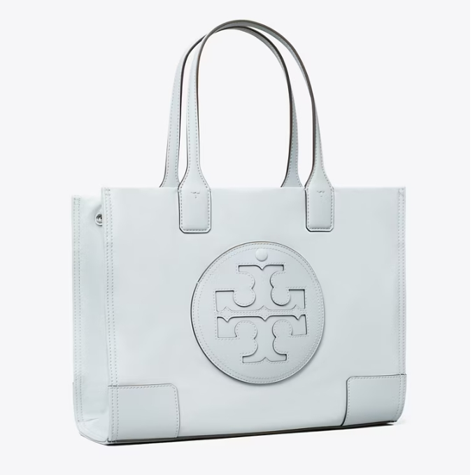 Tory Burch 汤丽柏琦 小号 ella 托特包 雾霾蓝 7.5折 $179（约1267.87元）