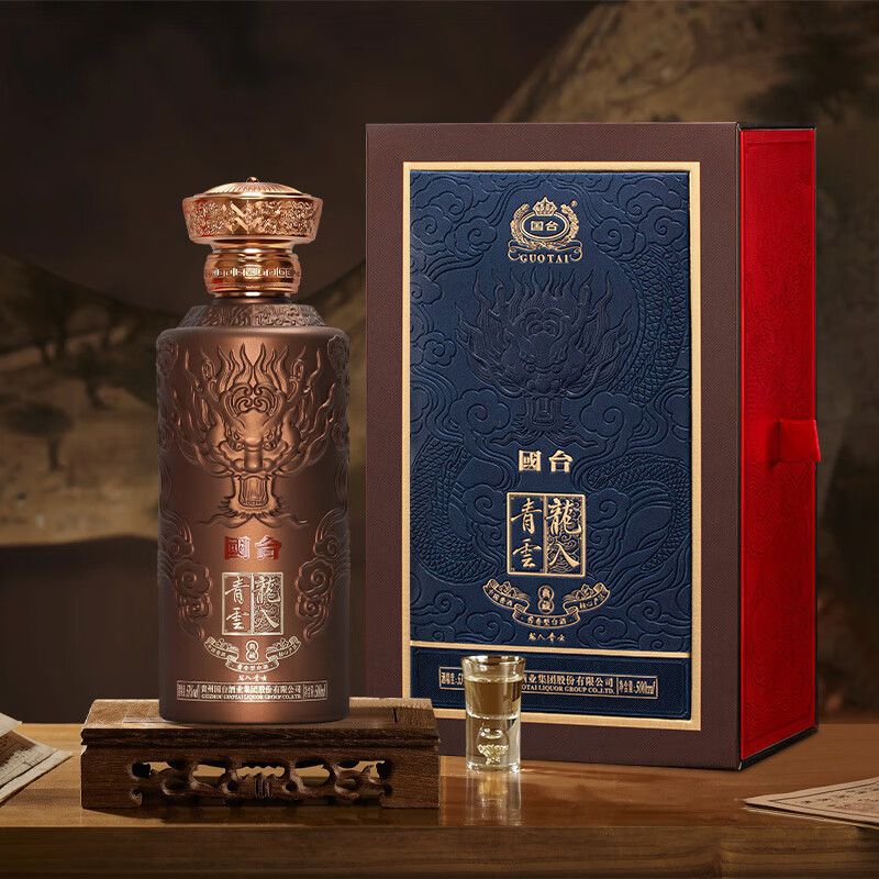 国台 龙酒 53度酱香型白酒 500mL单瓶礼盒装 141.67元（需买6件，需用券）