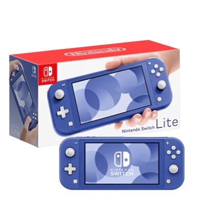 国家补贴、限地区、PLUS会员：Nintendo 任天堂 Switch Lite 掌上游戏机 蓝色 32GB 